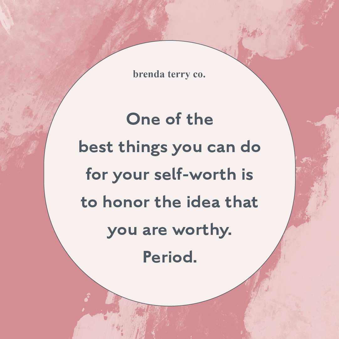 positive self-worth quote