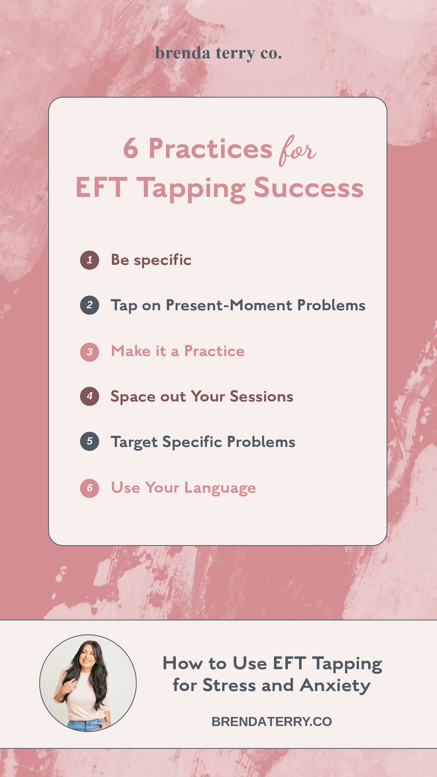 EFT Tapping Success: 6 Key Practices