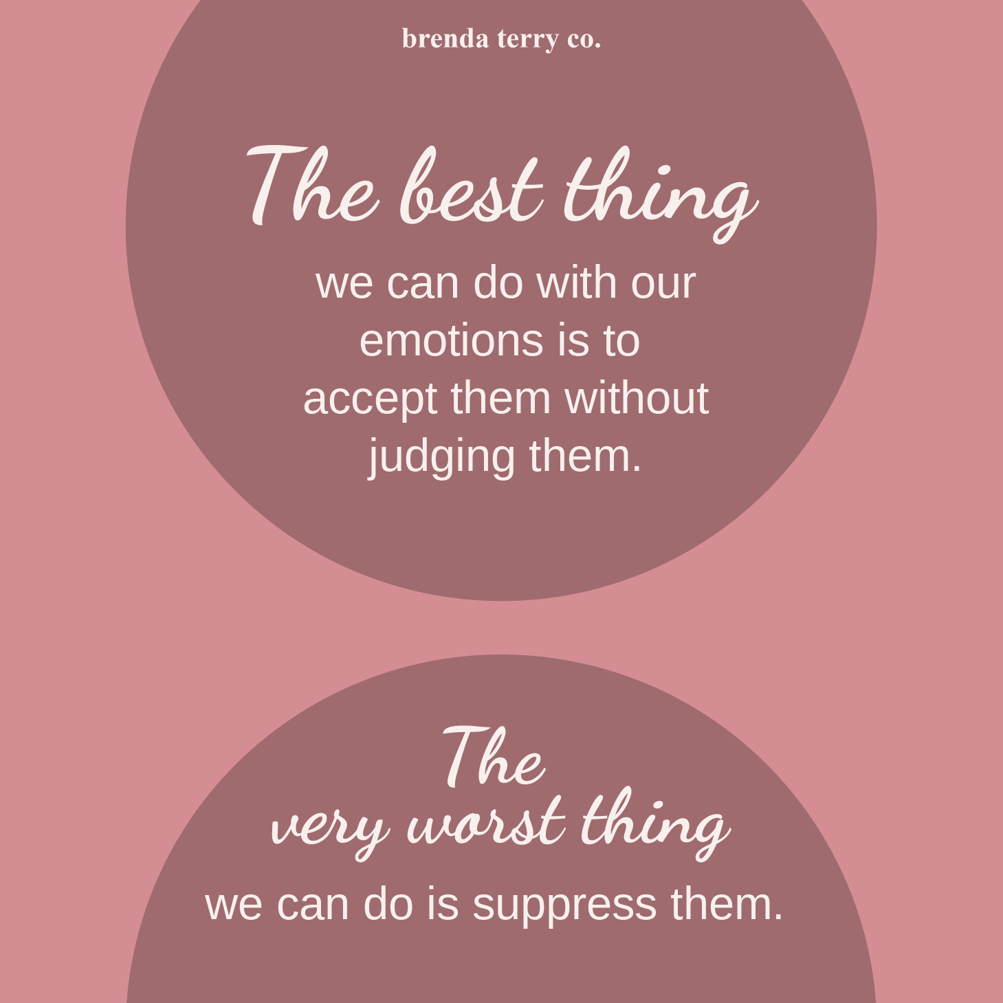 master your emotions